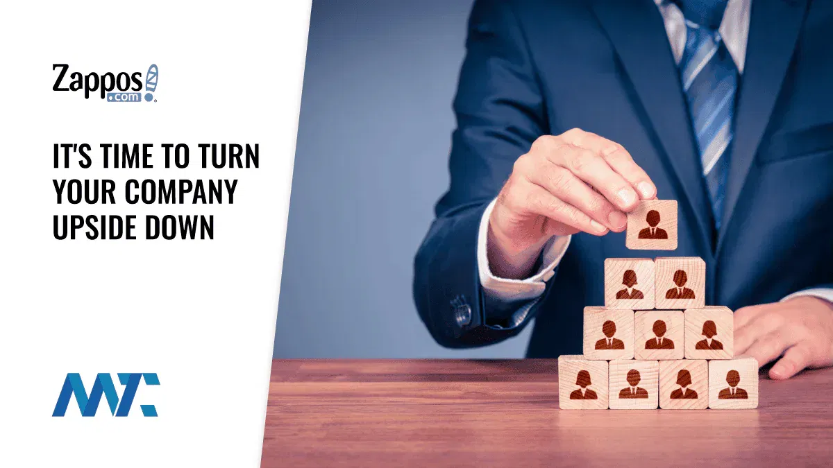 It's Time to Turn Your Company Upside Down 1 Customer Service Versus Corporate Hiearchy