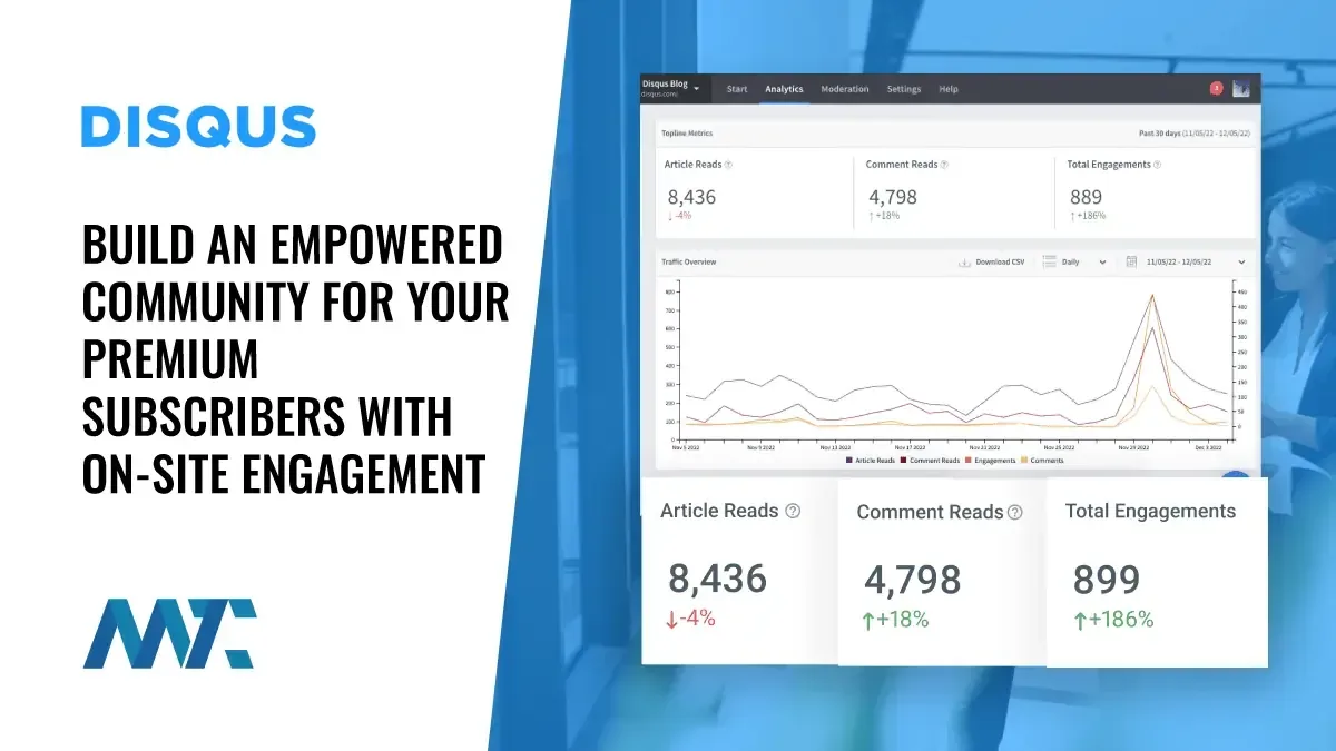 Disqus: Build an Empowered Community For Your Premium Subscribers With On-Site Engagement 1 Disqus: Community Engagement Onsite