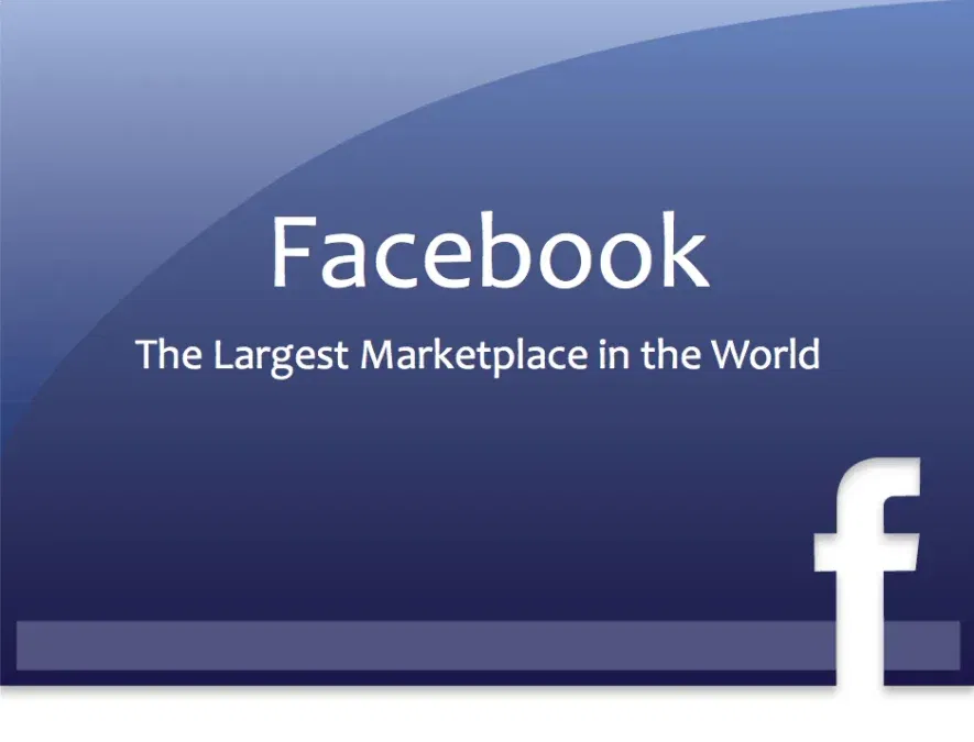 Facebook: The Largest Marketplace on Earth 1 facebook stats