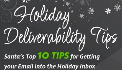 10 Holiday Deliverability Tips 1 holiday deliverability