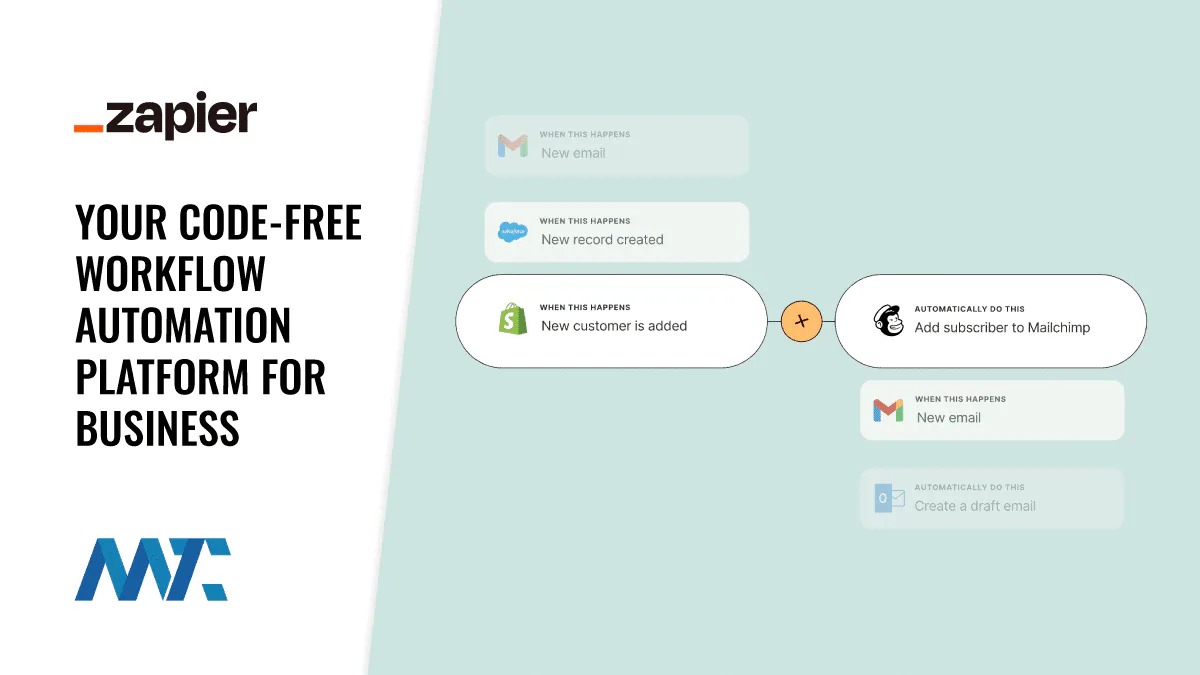Zapier: Your Code-Free Workflow Automation for Business 1 Zapier No-Code, Code-Less Workflow Automation Platform