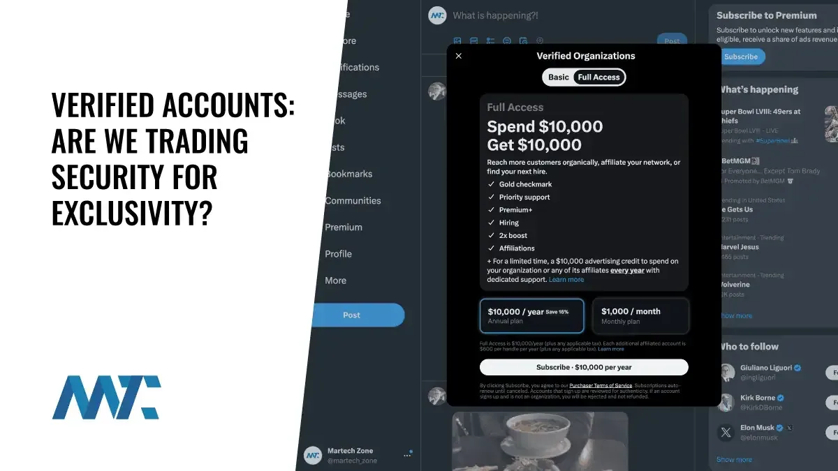 Verified Accounts: Are We Trading Security for Exclusivity? 1 Verified Accounts on Social Media: Security vs Exclusivity
