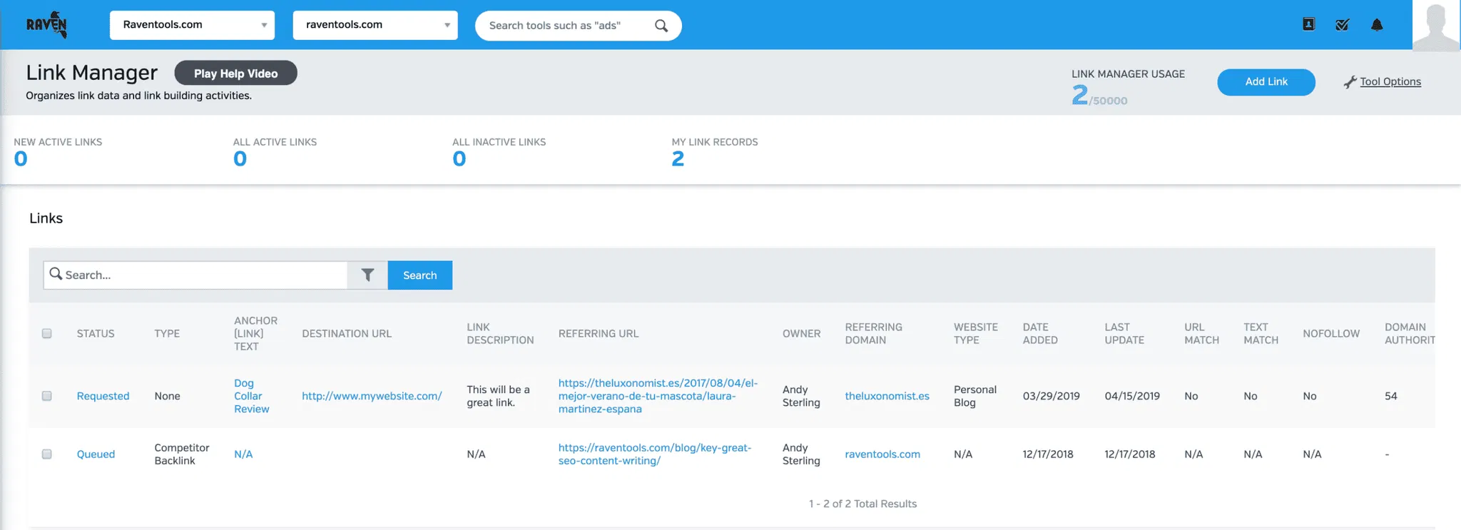 Raven Tools: White Label SEO Platform For Agencies, Freelancers, and In-House Marketers 33 Raven Backlink Checker