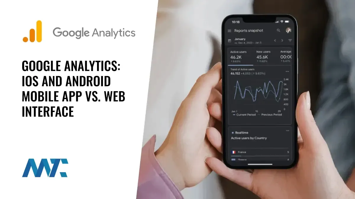 Google Analytics: iOS and Android Mobile App vs. Web Interface 1 Google Analytics App for iOS and Android Features