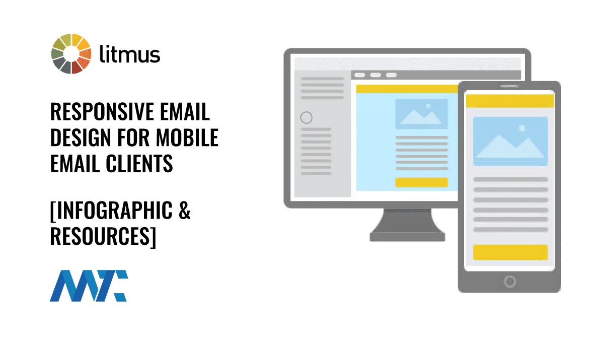 How to Justify Responsive Email Design For Mobile Email Clients... and Where to Get Help 1 Responsive email design for mobile email clients - Litmus Infographic