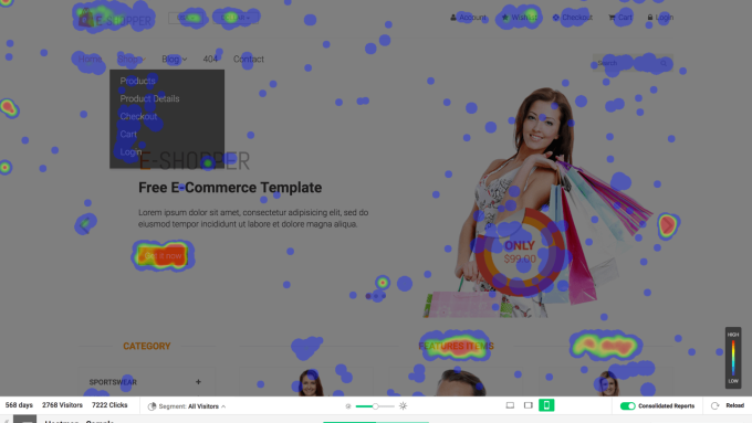 Freshworks: Multiple Conversion Rate Optimization Modules in One Suite 49 Freshmarketer Heatmap