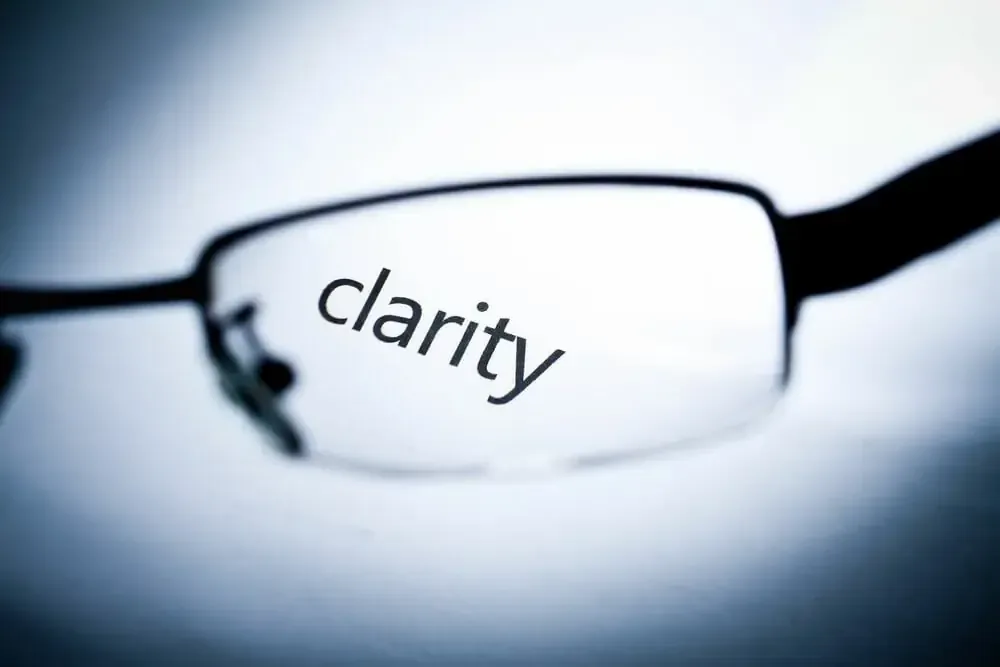 Clarity Attacks Buzzwordsmithiness On Contact 1 clarity