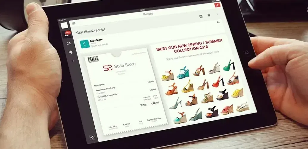 Ecrebo: Personalizing Your POS Experience 1 Ecrebo digital receipt