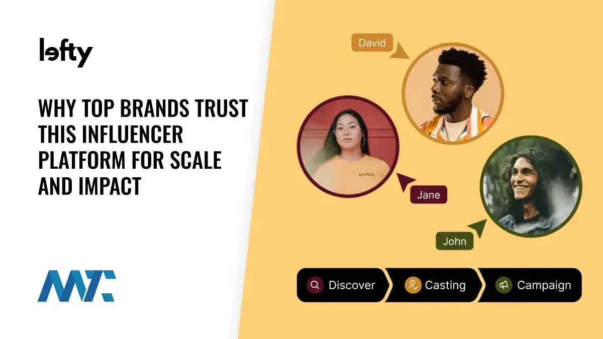 Lefty: Why Top Brands Trust This Influencer Platform for Scale and Impact 1 Lefty: Influence Marketing Platform