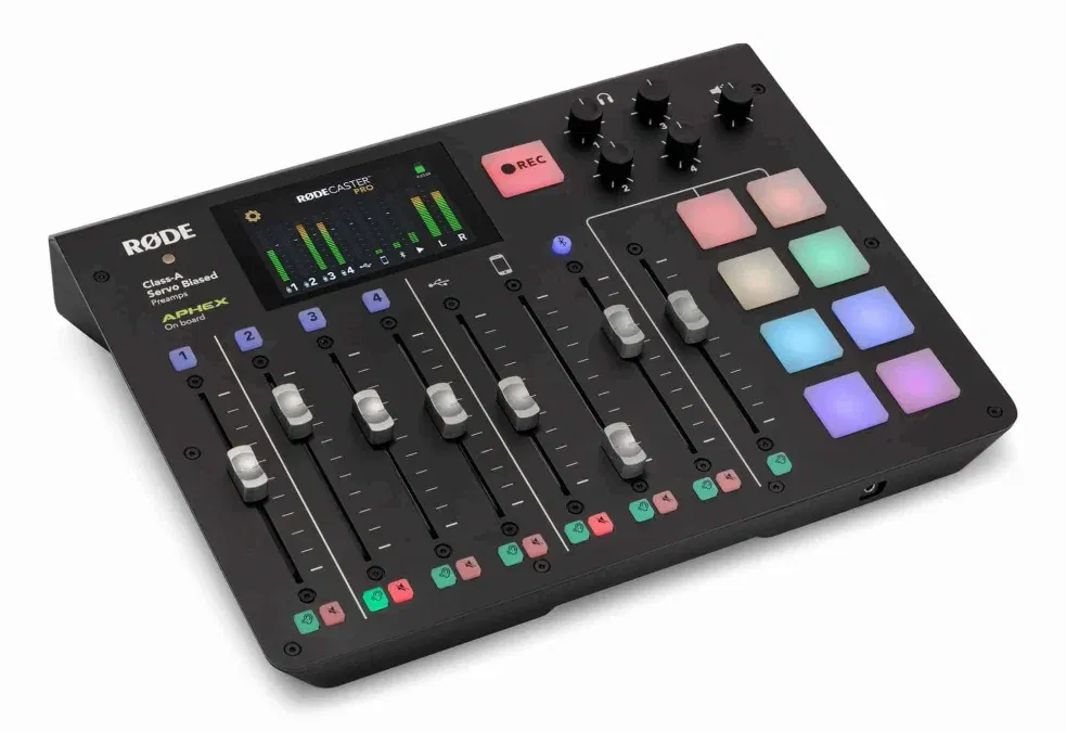 RØDE Releases Quite the Podcast Production Studio! 1 RØDECaster Pro - Podcast Production Studio