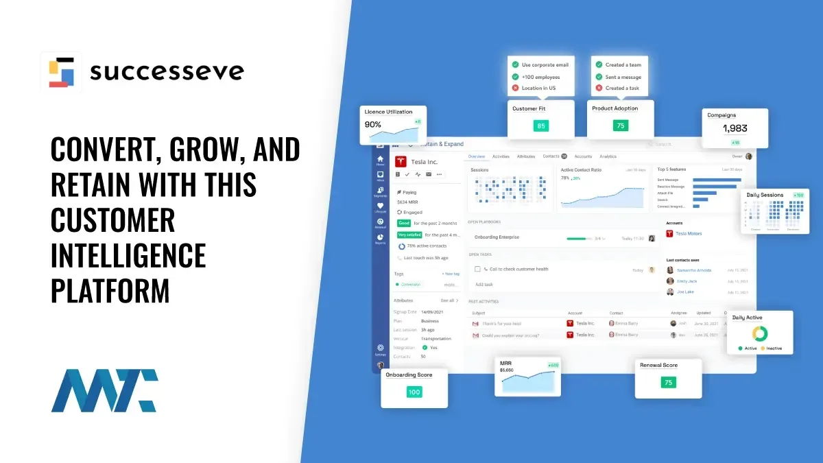 Successeve: Unlock the Power of Product-Led Sales and Customer Success 1 Successeve: Convert, Grow, and Retain with this Customer Intelligence Platform