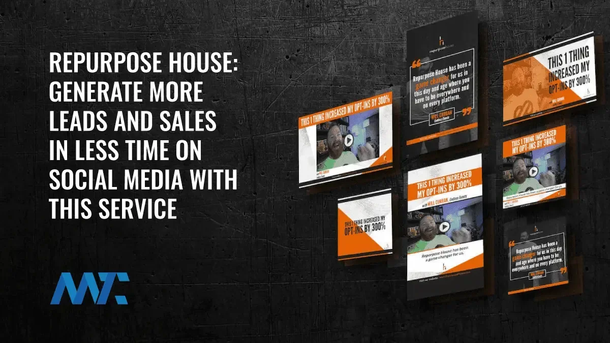 Repurpose House: Drive More Traffic and Leads With This Shareable Social Media Content Service 1 Repurpose House