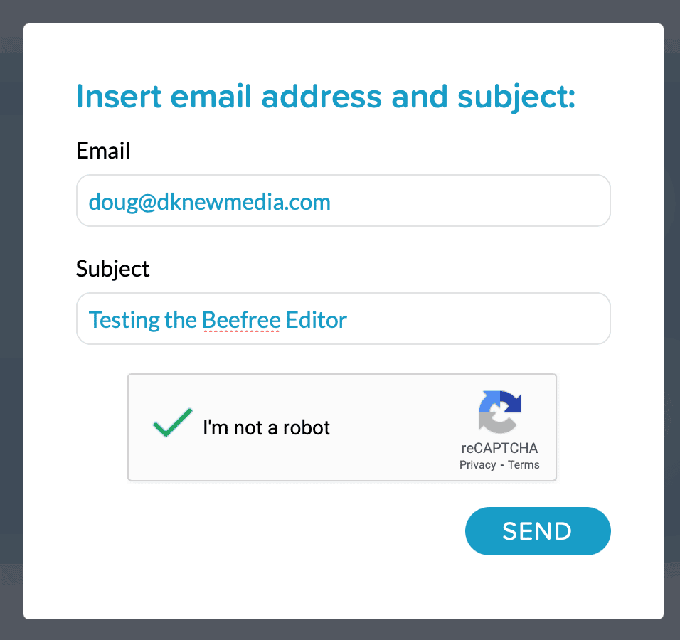 Beefree: Build, Collaborate, Download, or Import Your Mobile Responsive HTML Email For Free 32 BEE Responsive Email Test Send