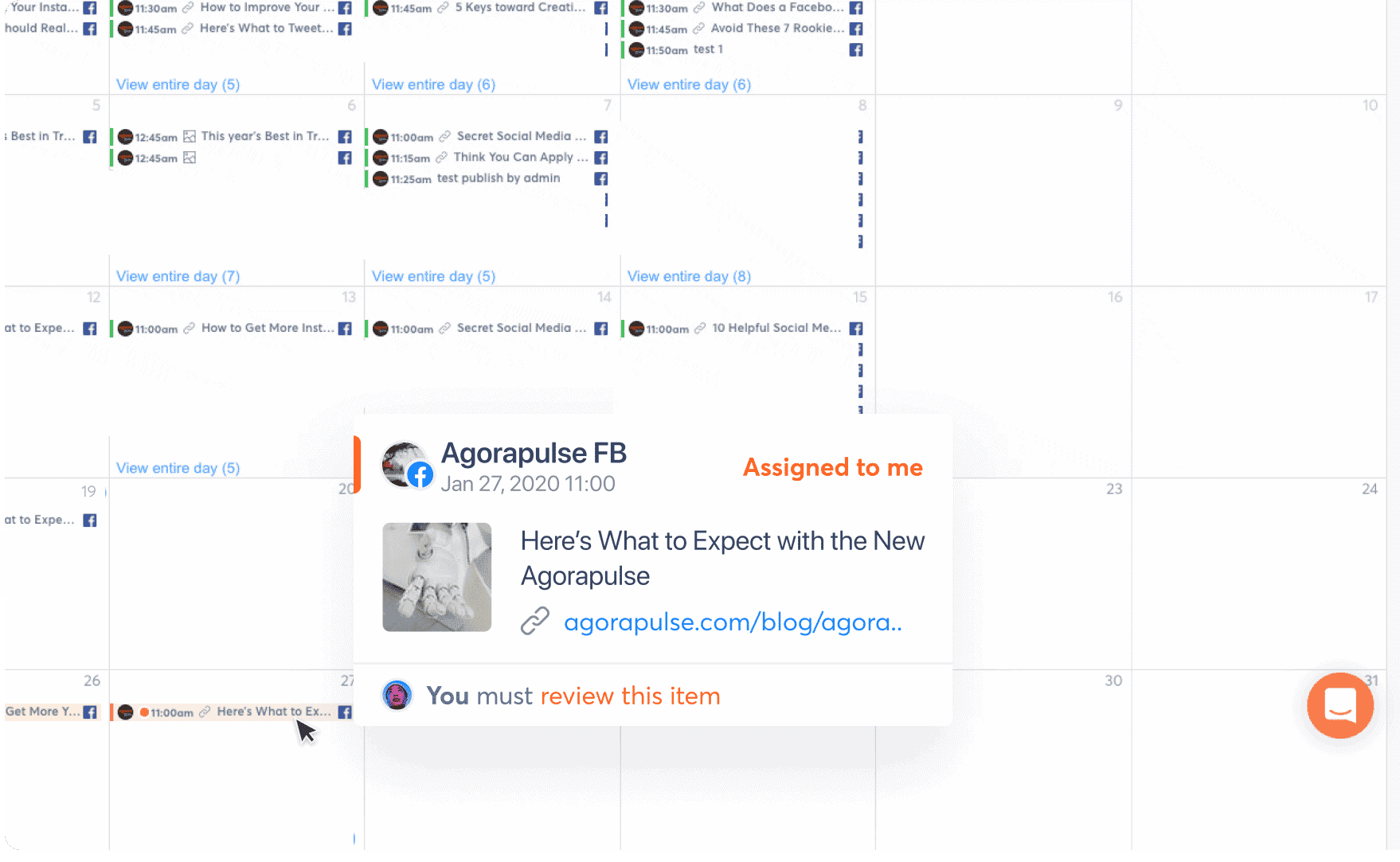 Agorapulse: Your Simple, Unified Inbox For Social Media Management 35 publishing-screenshot-easily