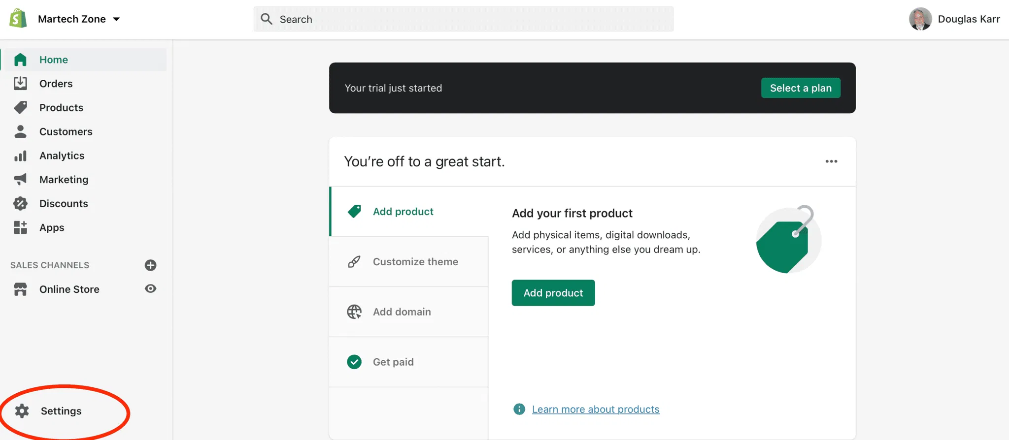 How To Add Your Agency As A Collaborator To Your Shopify Store 21 Shopify Dashboard Settings