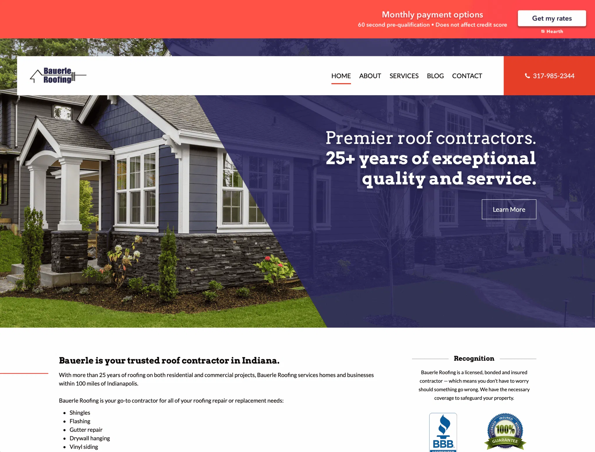 Design Is the Silent Ambassador of Your Brand 56 Old Roofing Website Design