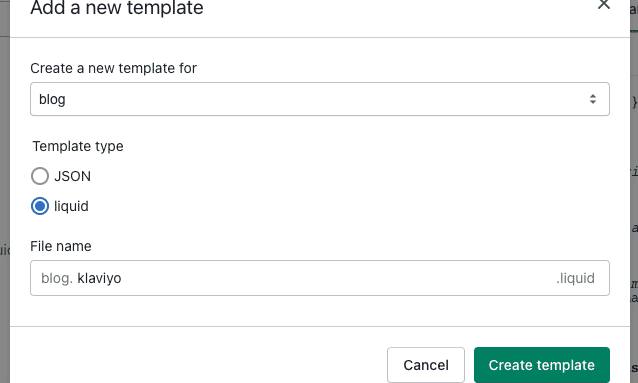 How To Publish Your Shopify Blog Feed In Your Klaviyo Email Template 82 Add liquid blog feed to Shopify for Klaviyo