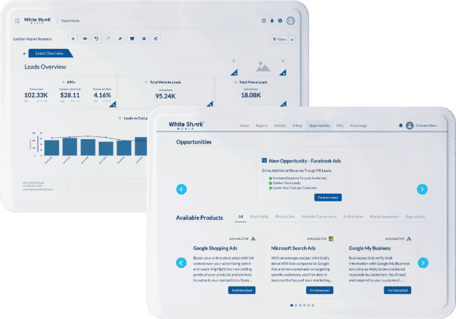Compass: Sales Enablement Tools To Sell Pay Per Click Marketing Services 2 White Shark Media Compass