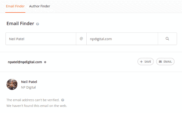 8 Tools For Influencer Marketing Research Relevant To Your Niche 65 hunter-find-influencer-email-addresses