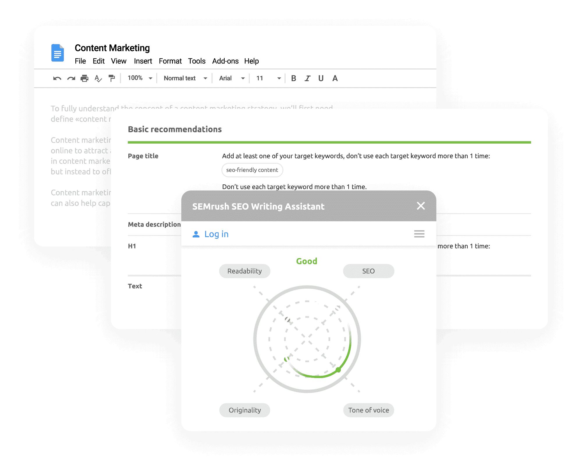 Semrush: Research, Plan, Write, and Analyze Your Content For Improved Search Engine Visibility 19 SEO Content Writing Assistant from Semrush
