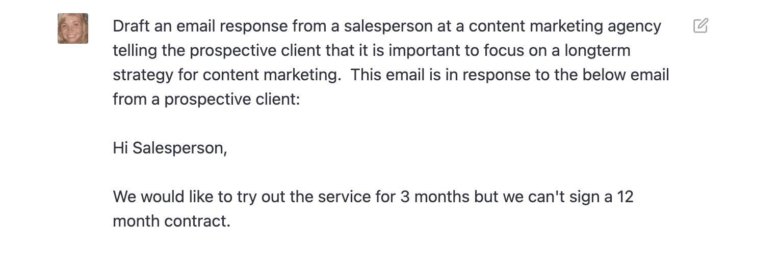 Why AI Is Never Going to Replace Subject Matter Experts and How to Choose the Right SMEs 27 Email Draft Request for ChatGPT