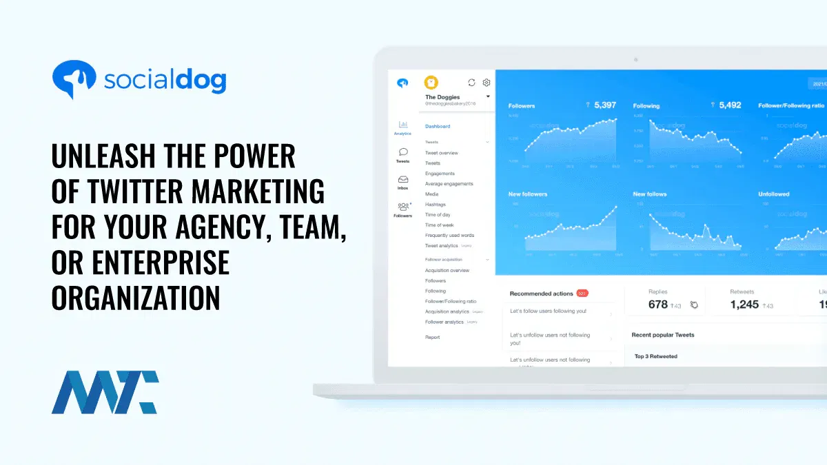 SocialDog: Unleash the Power of Twitter Marketing For Your Enterprise Organization 1 Twitter Marketing Platform for Agencies, Teams, and Enterprise