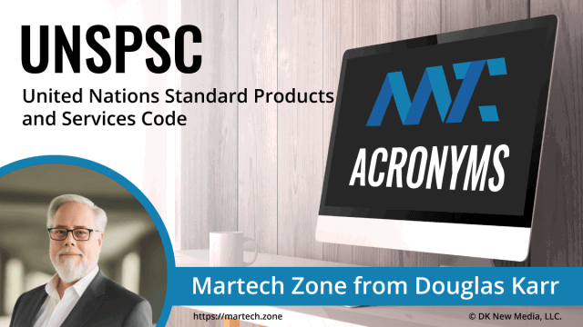 UNSPSC 1 UNSPC: United Nations Standard Products and Services Code