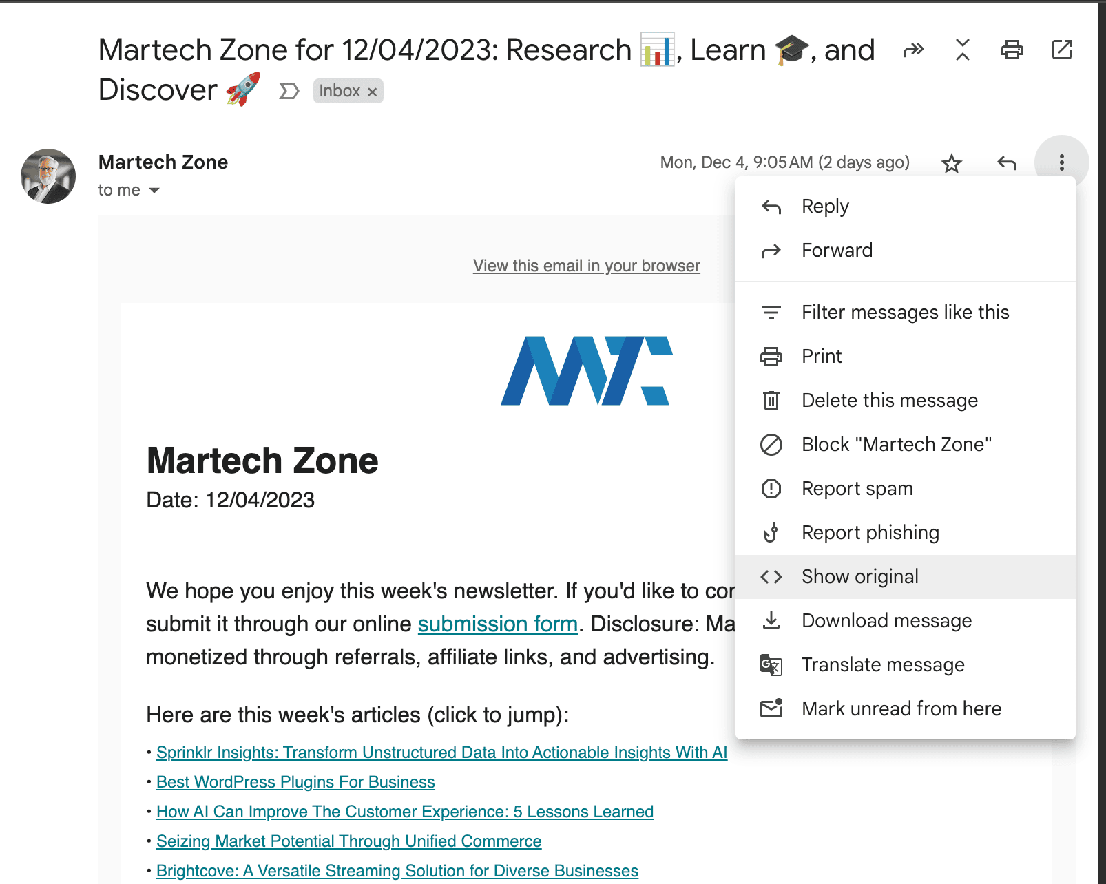 How Does Email Work? Headers, Routing, and Technology 18 Gmail - How to view message headers