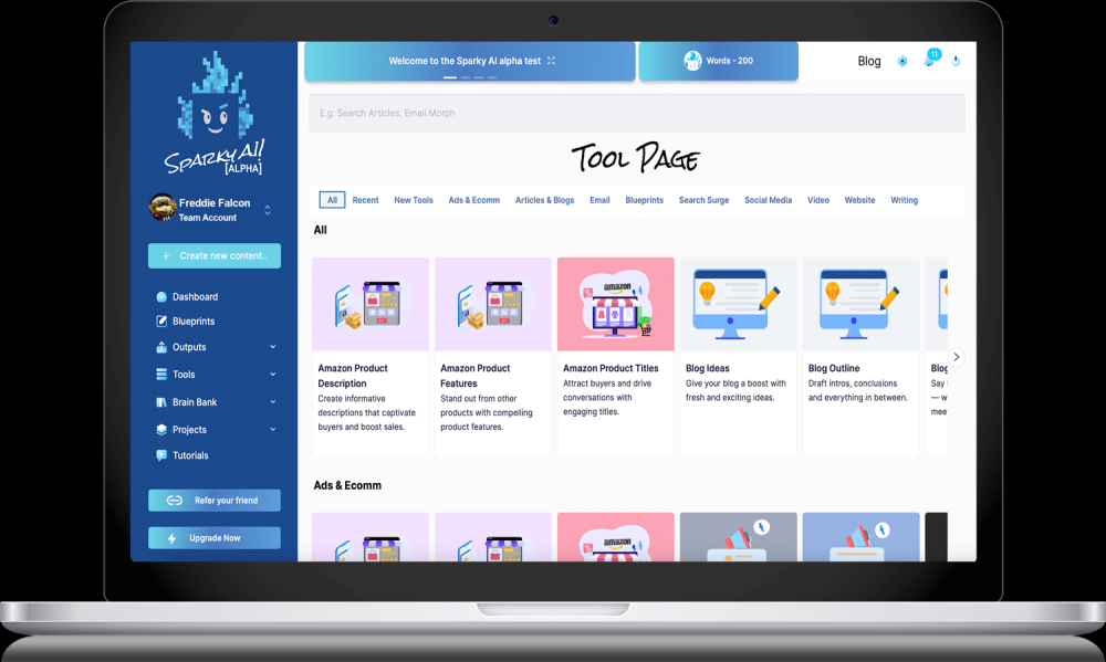 Sparky AI: A Generative AI Platform for Marketing Professionals To Build Targeted, Branded Content is Here! 22 Sparky AI: Generative AI Platform for Branded, Targeted, Content Development