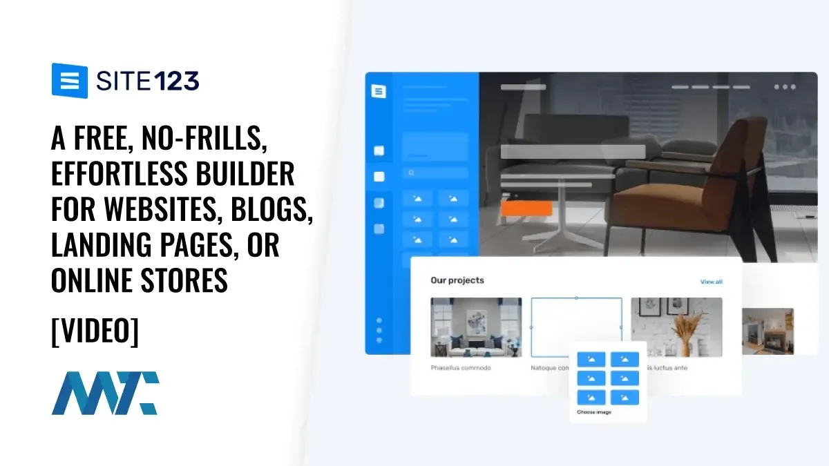 SITE123: A Free, No-Frills, Effortless Platform for Websites, Blogs, Landing Pages, or Online Stores 1 SITE123: Free Website Builder and Hosting