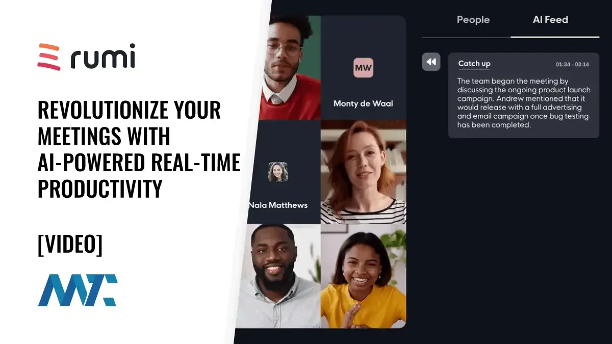Rumi.ai: Revolutionize Your Meetings with AI-Powered Real-Time Productivity 1 Rumi.ai: AI-powered meetings with real-time productivity tools