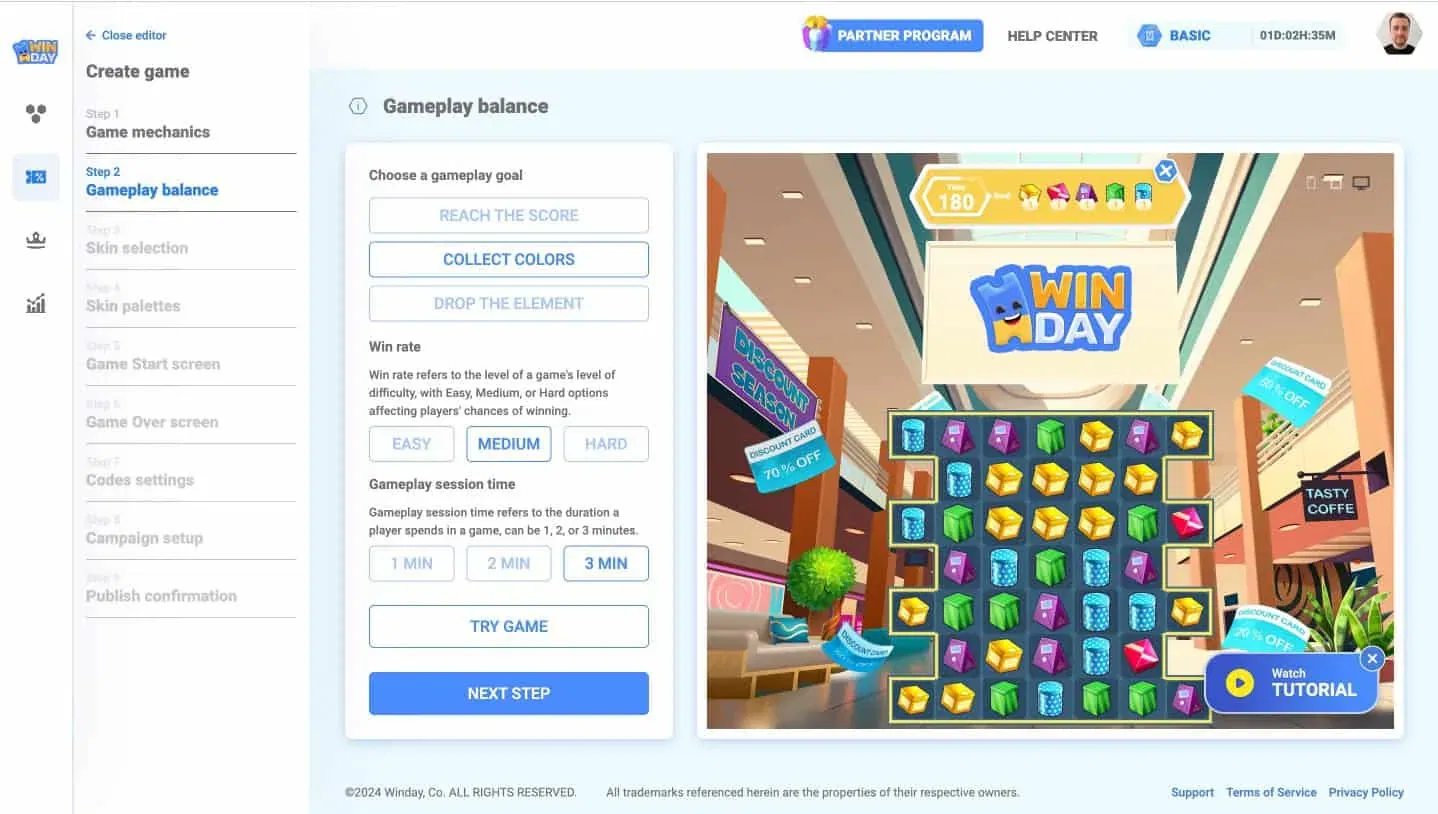 Winday: How To Utilize a Marketing Gamification Platform For Acquisition, Upsell, Retention, and Data Capture 44 winday-img3-instant-game