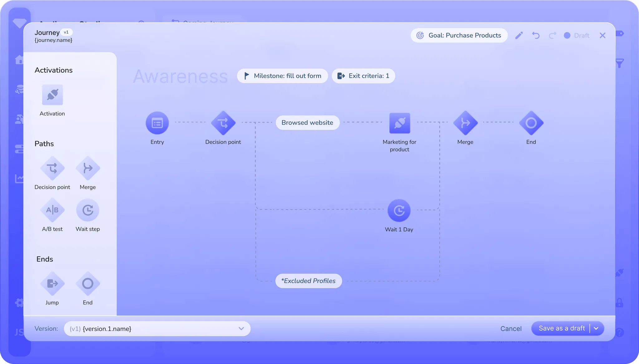 Treasure Data: From CDP to Intelligent Data Platform 23 Treasure Data Journey Orchestration