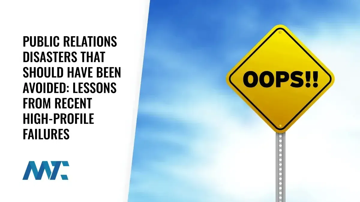 Public Relations Disasters That Should Have Been Avoided: Lessons from Recent High-Profile Failures 1 PR Fail
