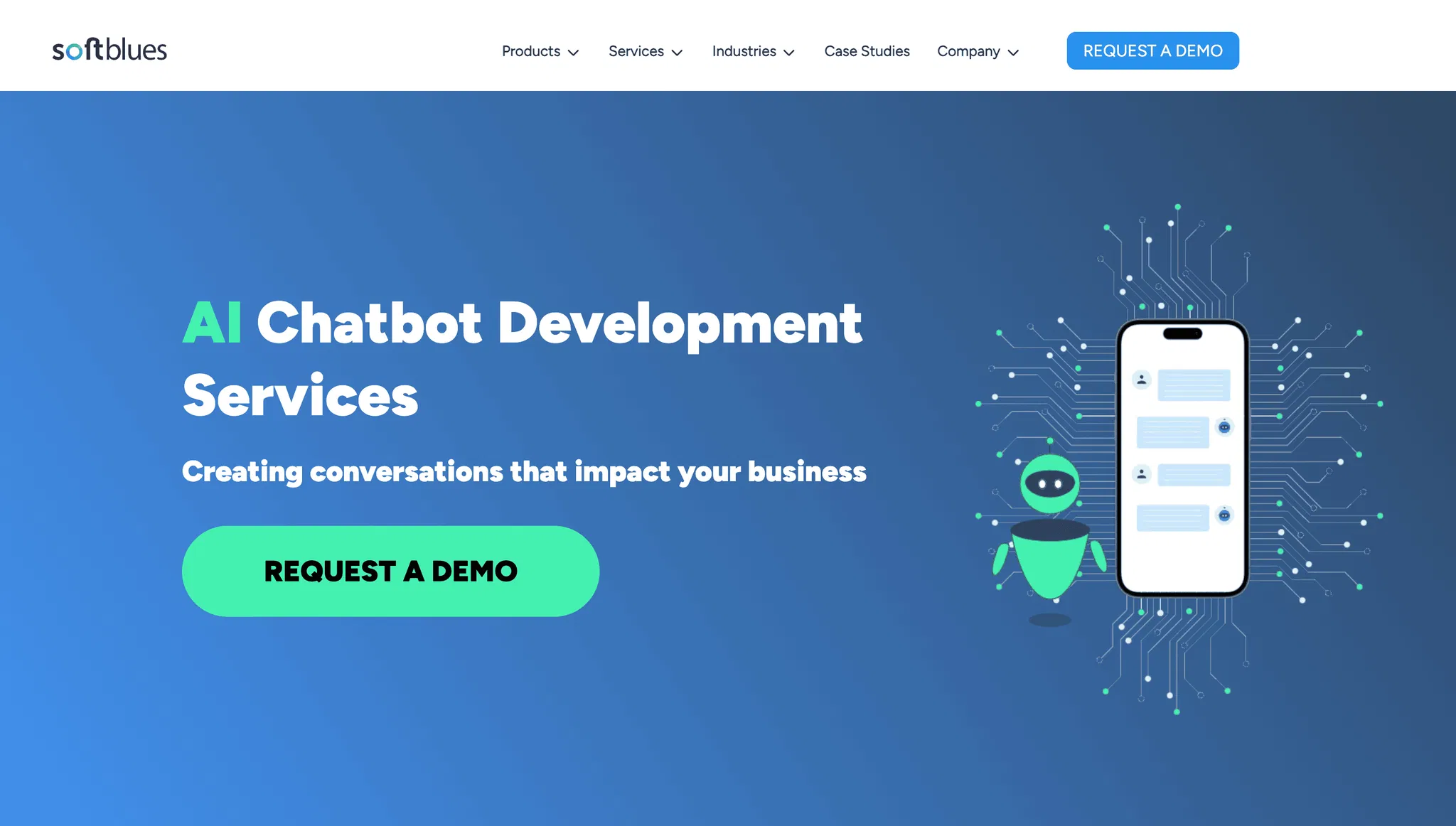 Top AI Chatbot Development Companies for Marketing Agencies in 2025 58 softblues-ai-chatbot-development