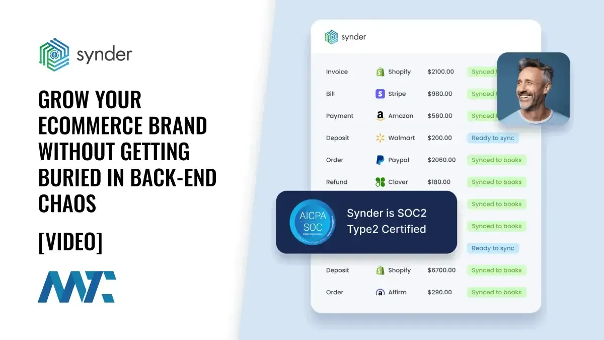 Synder: Grow Your Ecommerce Brand Without Getting Buried in Back-End Chaos 1 Synder: AI-Powered Aggregator for E-Commerce Accounting