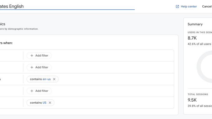 The Complete Guide to Optimizing Your Lead's Website Journey with Google Analytics 28 Google Analytics Add Segment