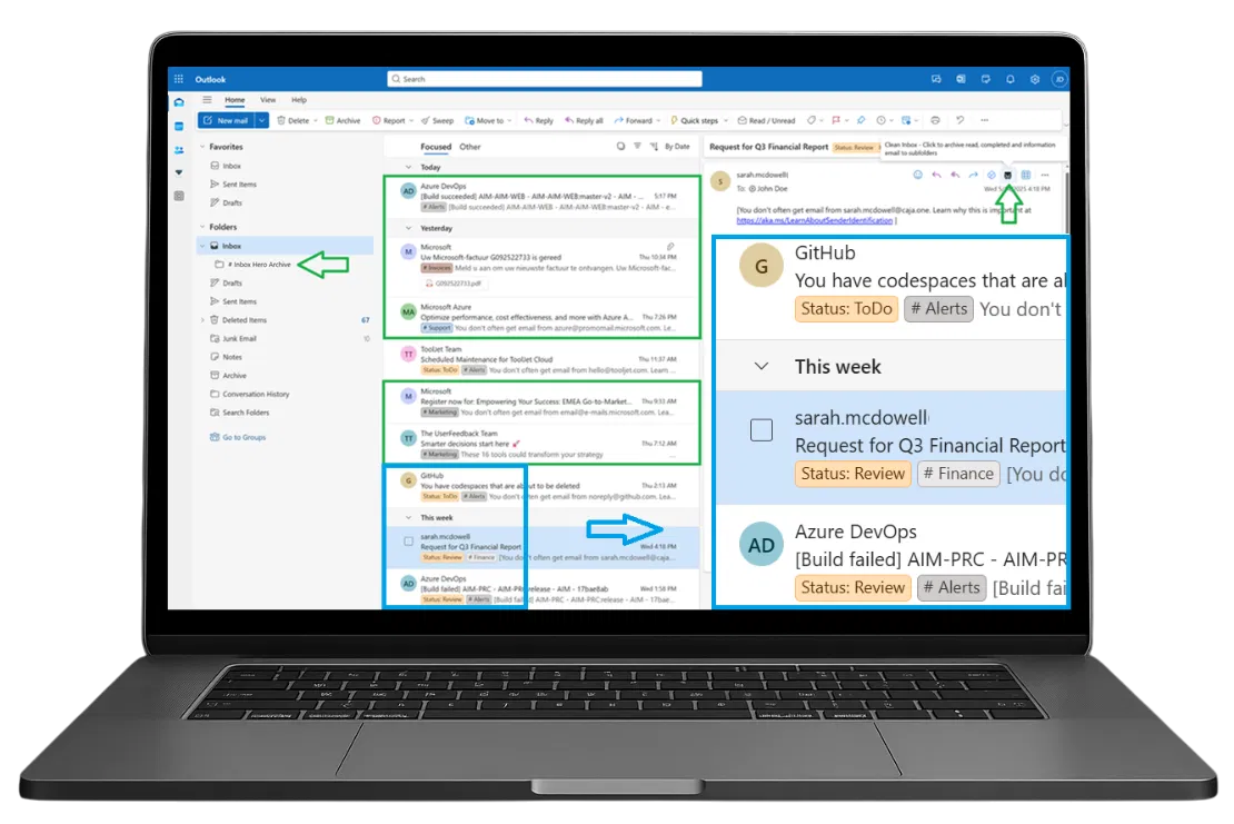 Inbox Hero: The Enterprise-Ready AI That Ends Email Chaos for Outlook 12 InboxHero: AI Email Management for Outlook