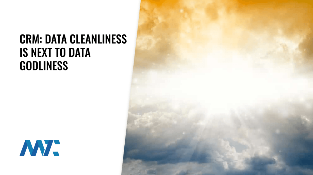 CRM Data Cleanliness