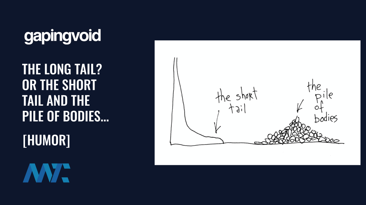Gapingvoid: The Short Tail and the Pile of Bodies