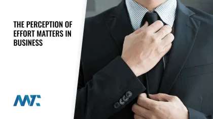 Perception and Trying in Business