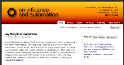 On Influence and Automation