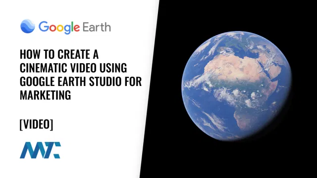 Google Earth Studio: How To Cinematic Fly Through Orbit Video