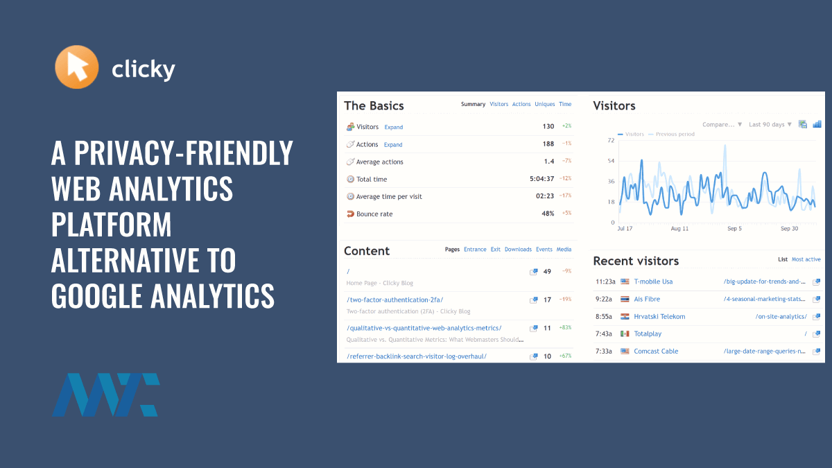 Clicky Web Analytics: A Privacy-Friendly Alternative to Google Analytics 1 Clicky Web Analytics