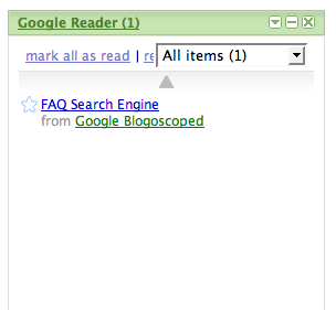Google Home Page Reader