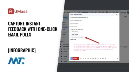 GMass: One-Click Email Polls and Surveys