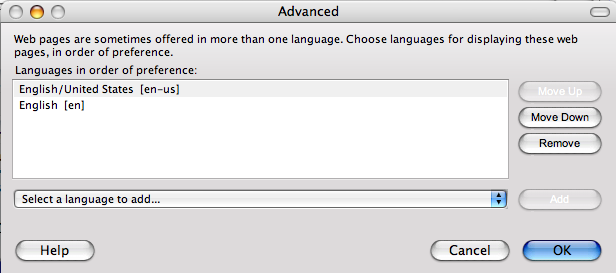 Firefox Load Language