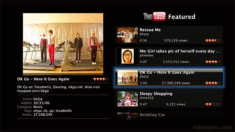 AppleTV YouTube