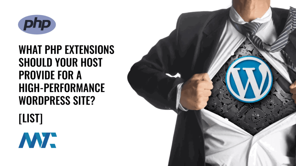 PHP Extensions for WordPress