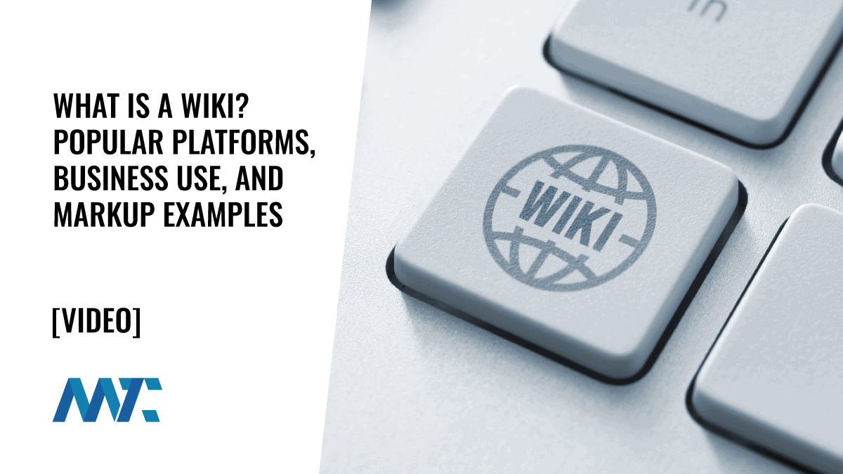 What is a Wiki? 1 What is a Wiki?
